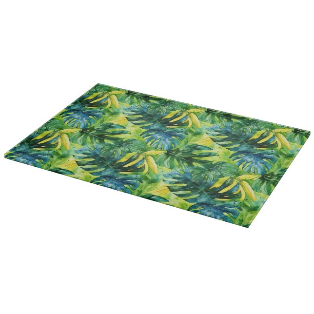 Planche À Découper Motif de la maison de plage Tropical (Coin)