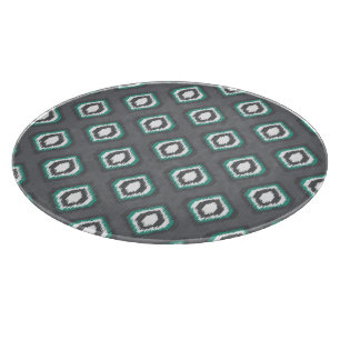 Planche À Découper motif de la tribu rétro-ikat