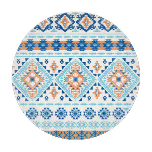Planche À Découper Motif de l'ornement de la tribu indienne