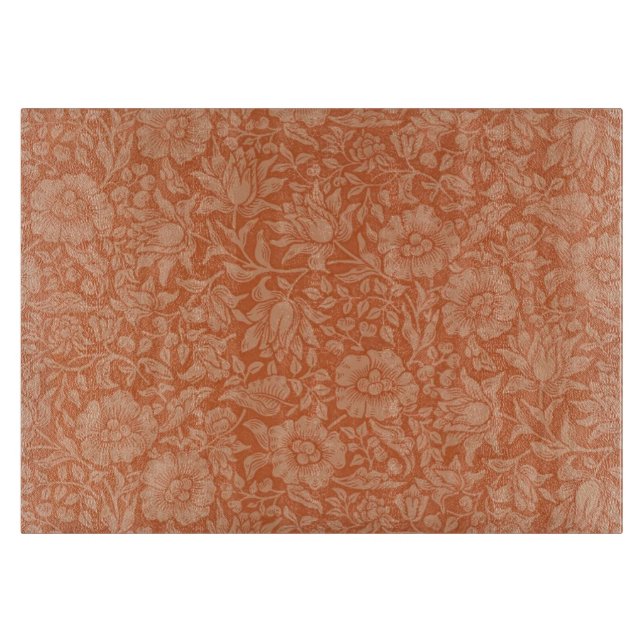 Planche À Découper Motif de Mauve de William Morris : Fleur de Terrac (Devant)