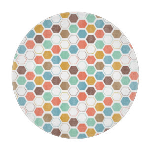 Planche À Découper Motif de module de ruche d'abeille