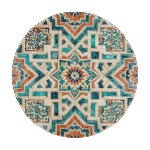Planche À Découper Motif de mosaïque marocaine
