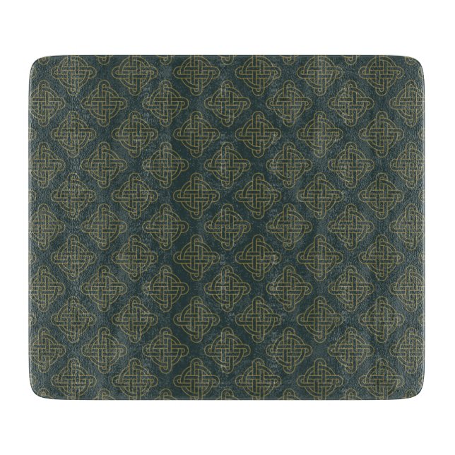 Planche À Découper Motif de noeud celtique élégant (Devant)