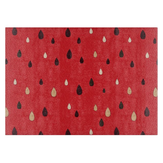 Planche À Découper Motif de pastèque (Devant)