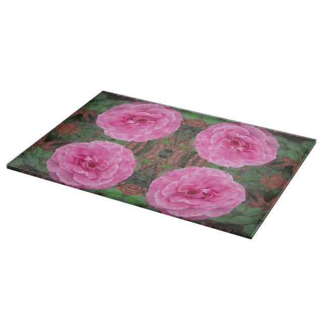 Planche À Découper Motif de rose de rose (Coin)