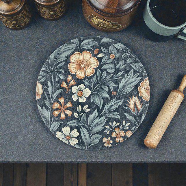 Planche À Découper Motif de style botanique inspiré de William Morris (Créateur téléchargé)