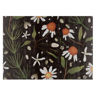 Planche À Découper Motif de surface florale mode printemps