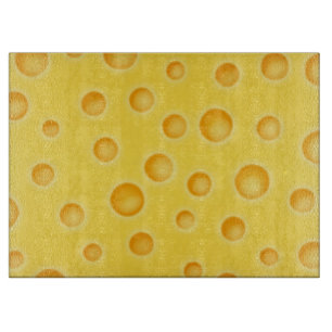 Planche À Découper Motif de texture au fromage suisse
