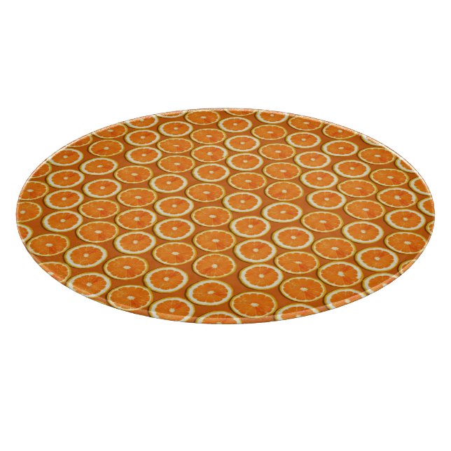 Planche À Découper Motif de tranches de citron (Coin)