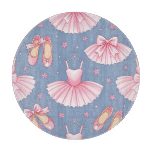 Planche À Découper Motif de tutu de ballet rose