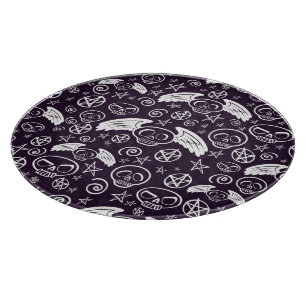 Planche À Découper Motif de "vaudou"