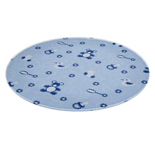 Planche À Découper Motif d'édredon de bébé (Coin)