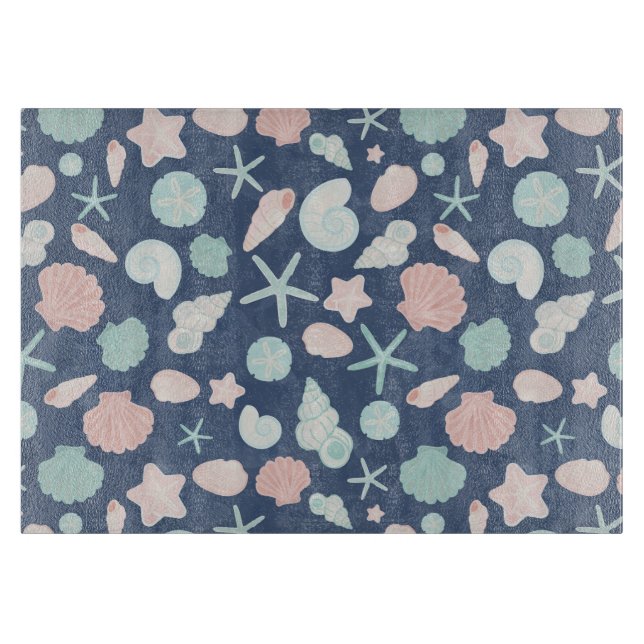 Planche À Découper motif des coquillages (Devant)