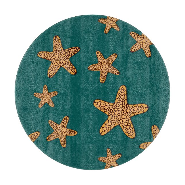 Planche À Découper Motif d'orangé (Devant)