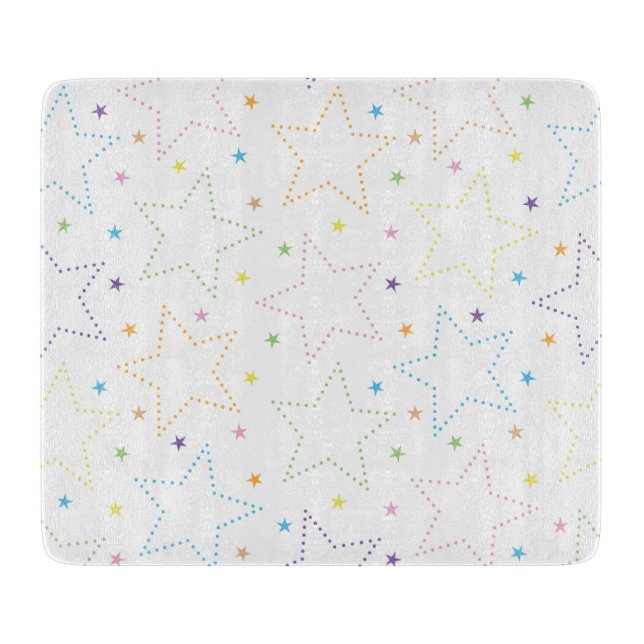 Planche À Découper Motif du ciel de nuit étoilé (Devant)