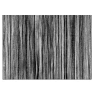 Planche À Découper Motif en bois gris noir rustique moderne de grain