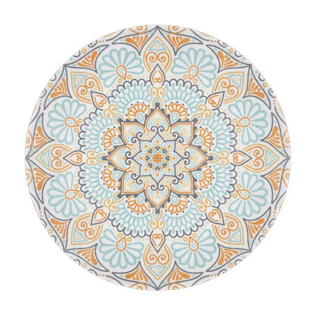 Planche À Découper Motif en carrelage sans couture : décoratif, desig (Devant)