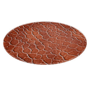 Planche À Découper Motif en cuir