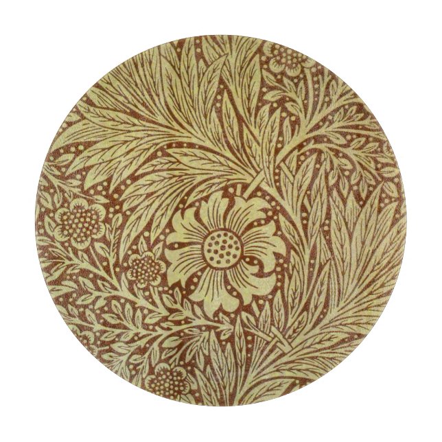 Planche À Découper Motif Fleur Antique Marigold de William Morris (Devant)
