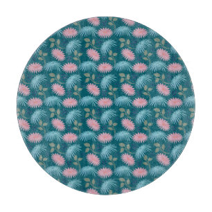 Planche À Découper Motif floral pastel 