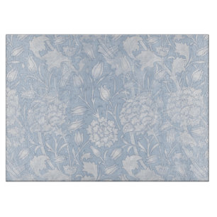 Planche À Découper Motif Floral William Morris en bleu