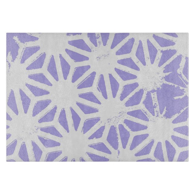 Planche À Découper Motif géométrique Lavender (Devant)
