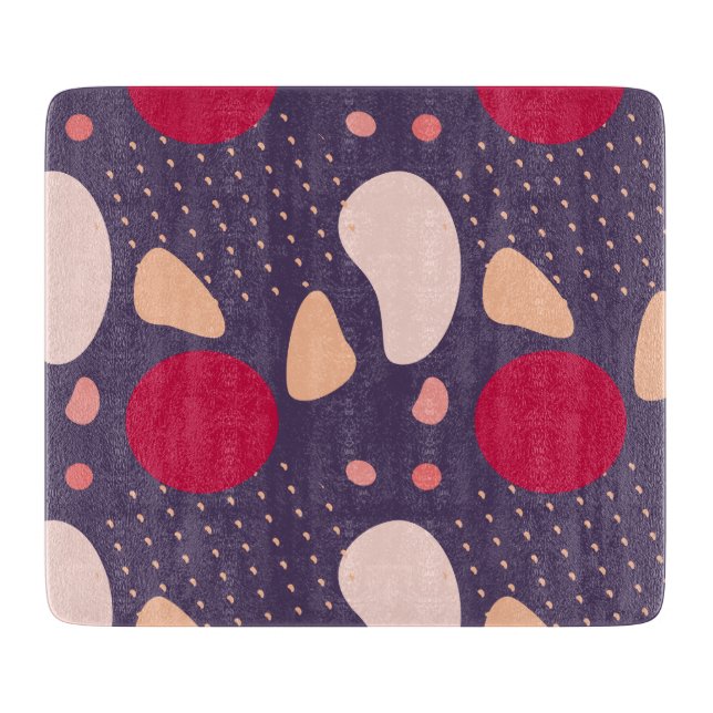 Planche À Découper Motif géométrique moderne (Devant)
