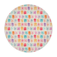 Motif grunge de dent