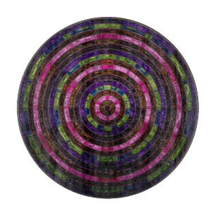 Planche À Découper Motif mosaïque Abstrait #9