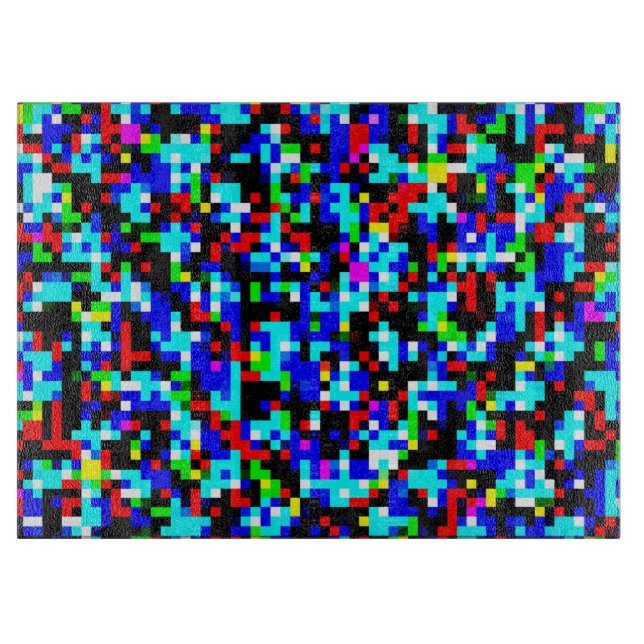 Planche À Découper Motif multicolore (Devant)