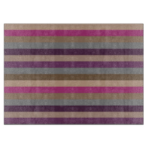 Planche À Découper Motif multicolore rétro 5