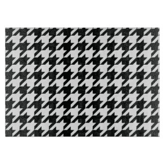 Planche À Découper Motif noir blanc de Houndstooth