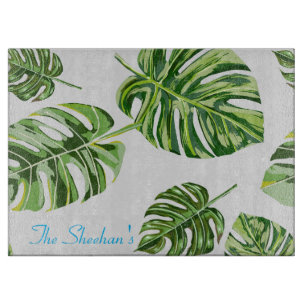 Planche À Découper Motif Palm Leaf