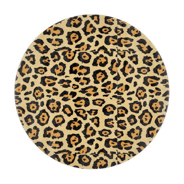 Planche À Découper Motif Poster de animal Leopard-25560 (Devant)