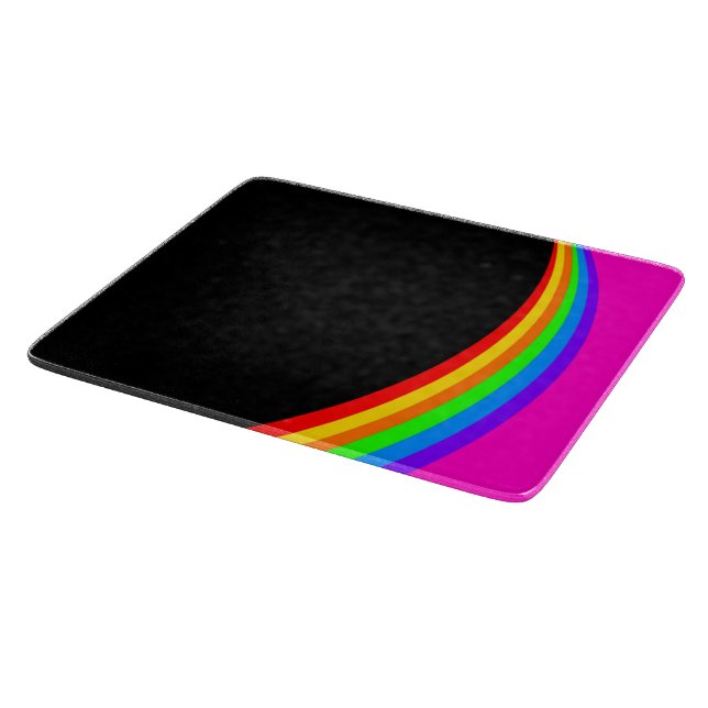 PLANCHE À DÉCOUPER MOTIF RAINBOW (Coin)