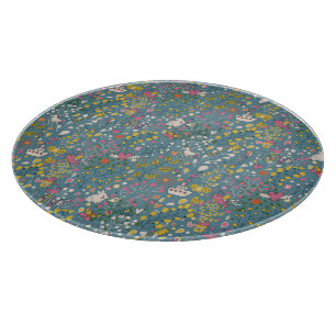 Planche À Découper Motif romantique abstrait avec la bande dessinée