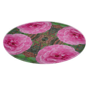 Planche À Découper Motif rose
