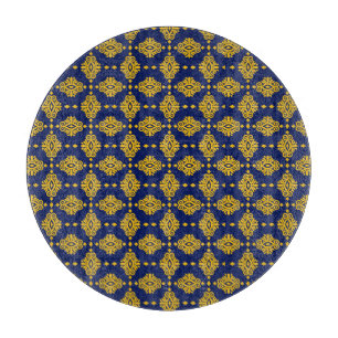 Planche À Découper Motif sans couture Avec Style Géométrique Abstrait