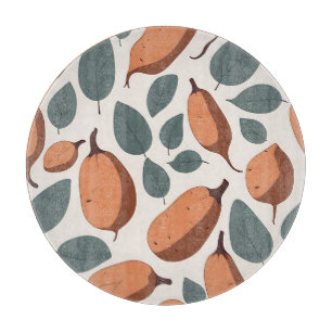 Planche À Découper Motif sans couture de patate douce