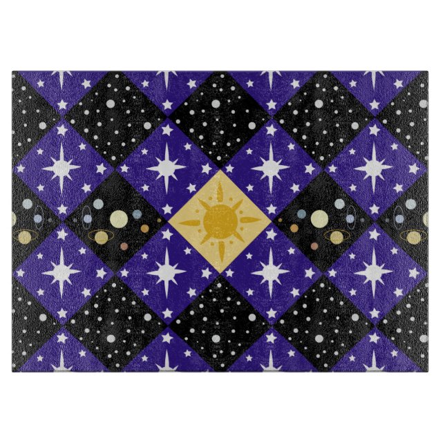 Planche À Découper Motif spatial (Devant)