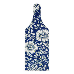 Planche À Découper Motif vintage Mauve Bleue