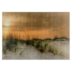 Planche À Découper Mouettes au lever de soleil