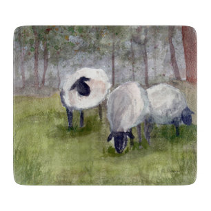 Planche À Découper Moutons en pâture