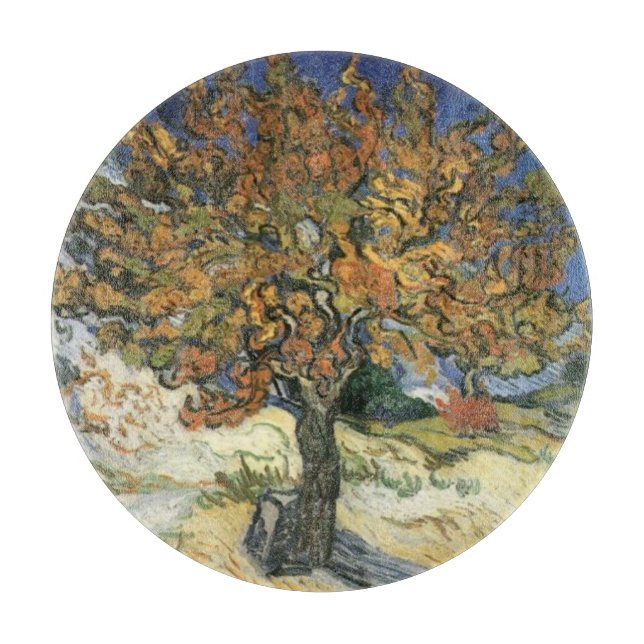 Planche À Découper Mulberry Tree par van Gogh (Devant)