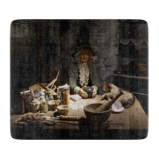 Planche À Découper Musée de la cuisine de la sorcière blanche, sorcel (Devant)