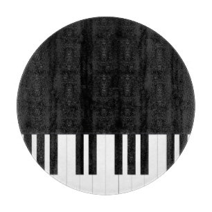 PLANCHE À DÉCOUPER MUSIQUE DE PIANO