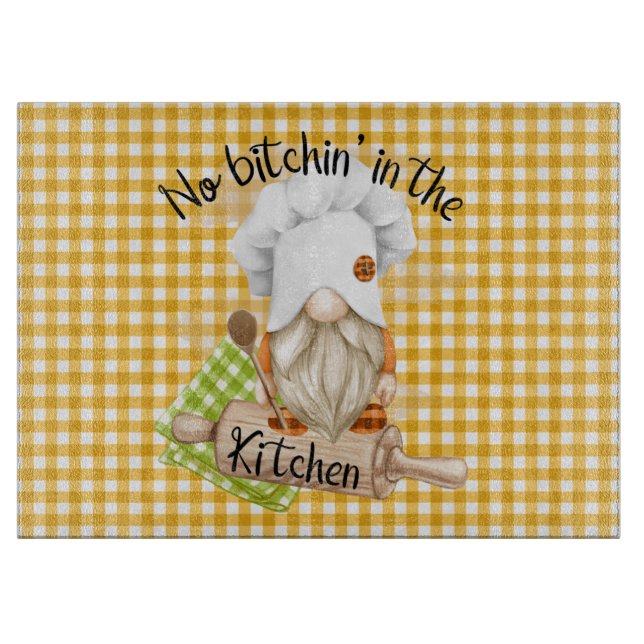 Planche À Découper Nain de cuisine  (Devant)
