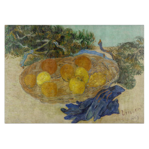 Planche À Découper Nature morte de Van Gogh Oranges Citrons Gants ble