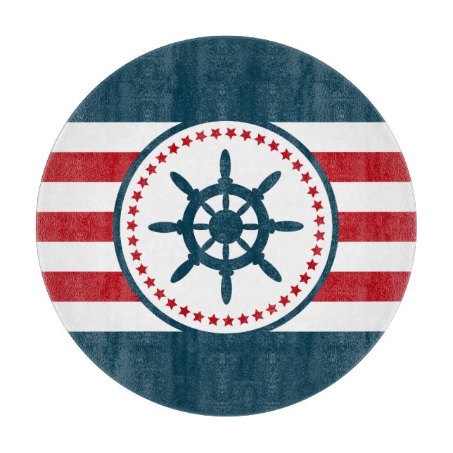 Planche À Découper Nautical design (Devant)