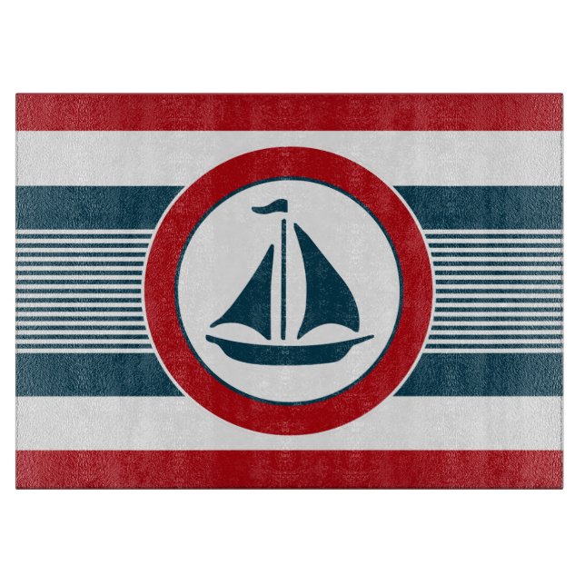 Planche À Découper Nautical design (Devant)